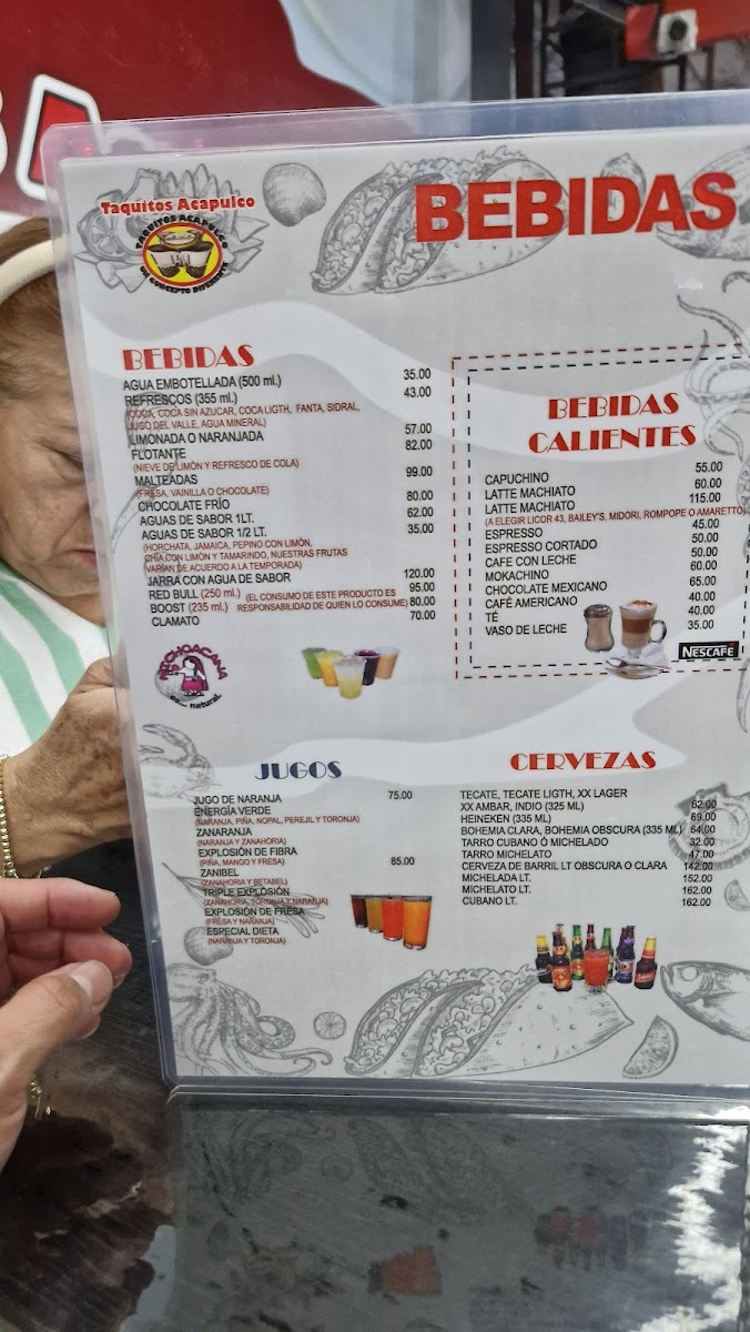 Taquitos Acapulco Menu - Image 1