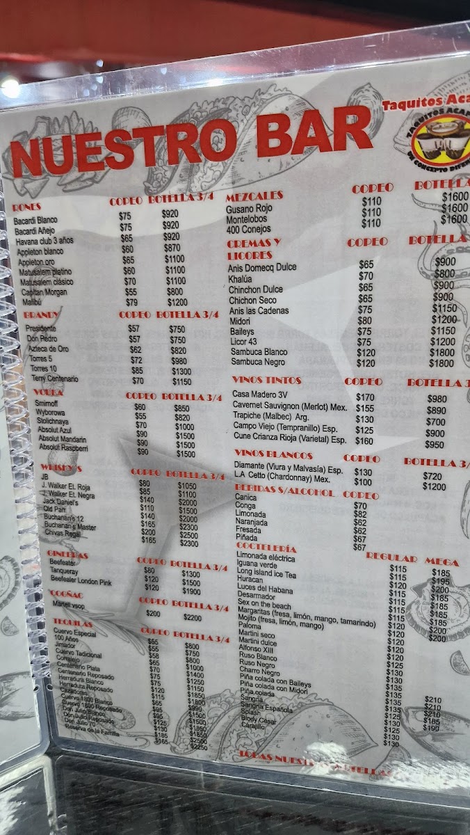 Taquitos Acapulco Menu - Image 3